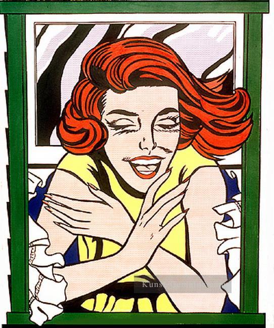 Weltausstellung Wandbild 1964 Roy Lichtenstein Ölgemälde